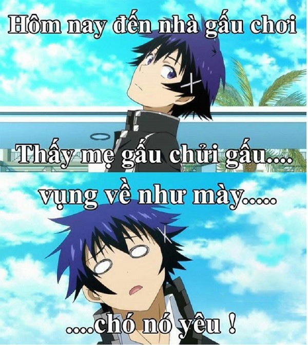 Ảnh anime bựa với tình huống khó đỡ