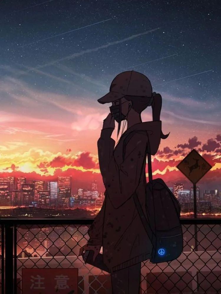 Ảnh anime che mặt với cảm xúc buồn