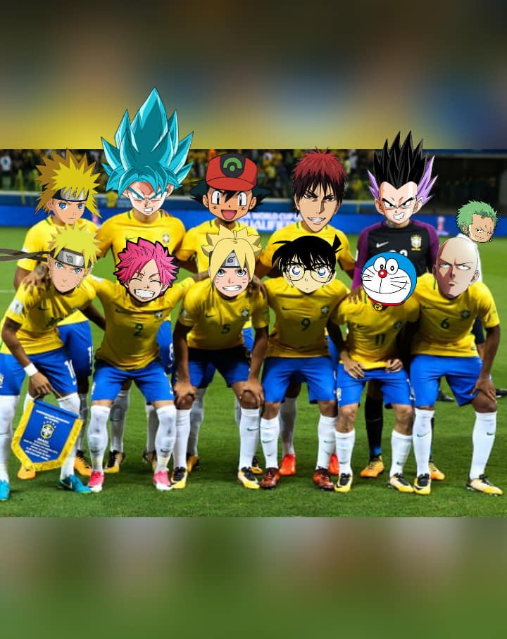 Ảnh Anime nam đá bóng cho thấy sự nỗ lực và quyết tâm
