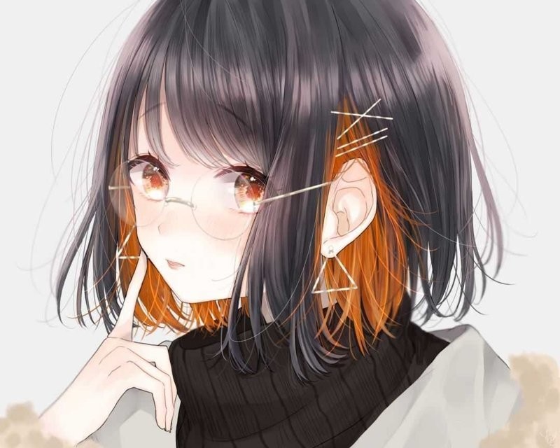 Ảnh anime nữ tóc ngắn nét cá tính và sự năng động