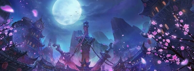 Ảnh bìa anime phong cảnh lãng mạn