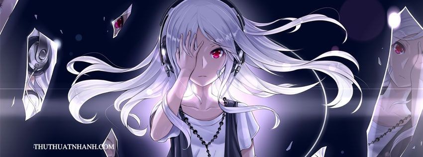 Ảnh bìa anime tông màu pastel