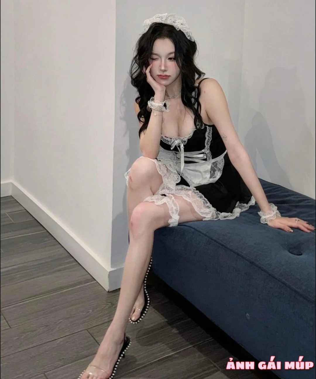 Ảnh cosplay hầu gái tại sự kiện lớn ở Nhật Bản