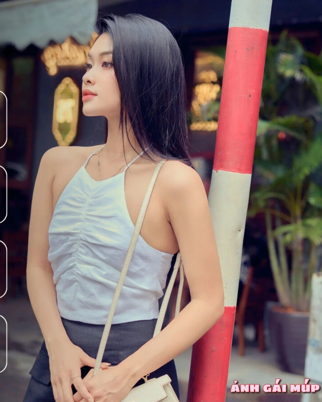 Ảnh gái mặc áo yếm và sự đa dạng về kiểu dáng dây áo