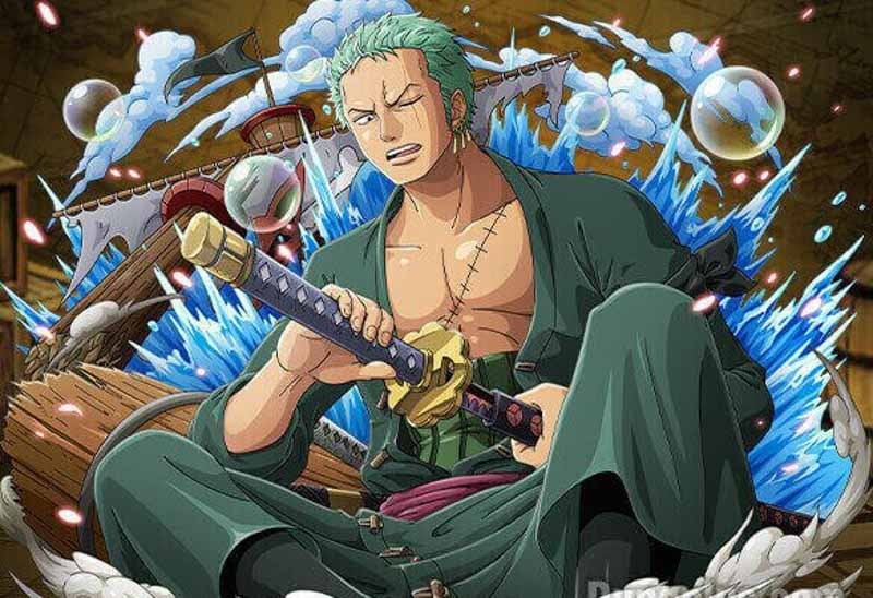 Ánh mắt lạnh lùng của Zoro khiến mọi đối thủ phải dè chừng