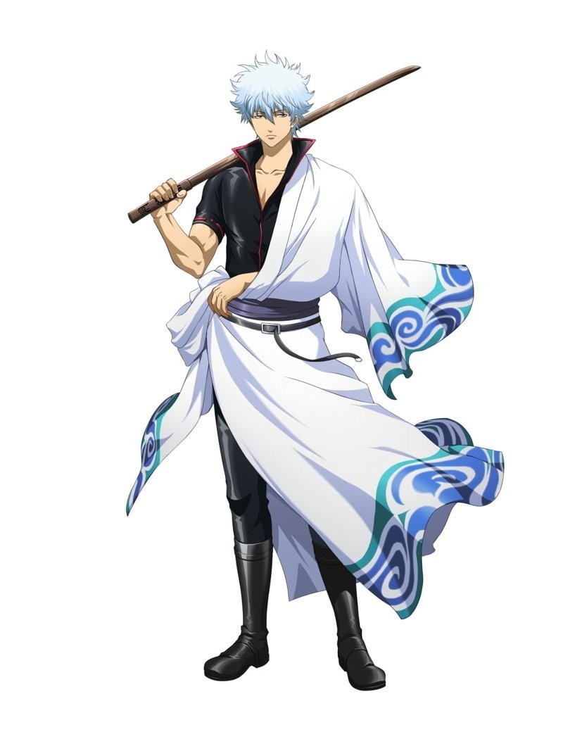 Ánh mắt sắc bén và tinh nghịch của Gintoki