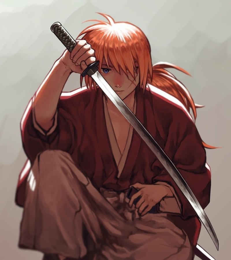 Ánh mắt thông minh của Himura Kenshin