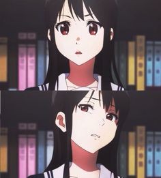 Ảnh miệng anime nữ với đôi môi đang mím lại, biểu cảm rõ sự nghiêm trọng