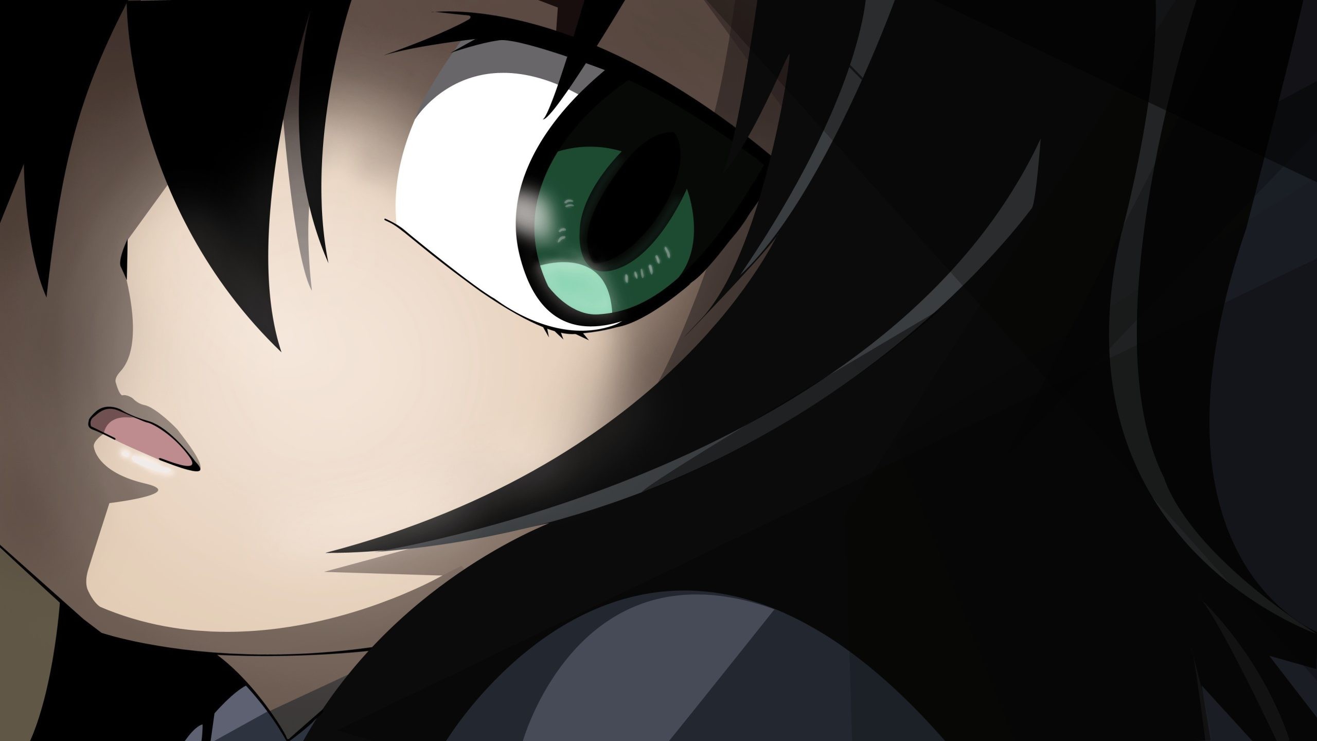 Ảnh miệng anime nữ với nụ cười tinh nghịch, đôi môi hơi nhếch tạo sự hài hước