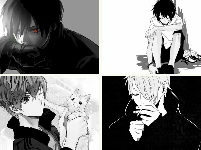 Ảnh miệng anime với nụ cười mỉm đầy bí ẩn, thể hiện sự điềm tĩnh của nhân vật