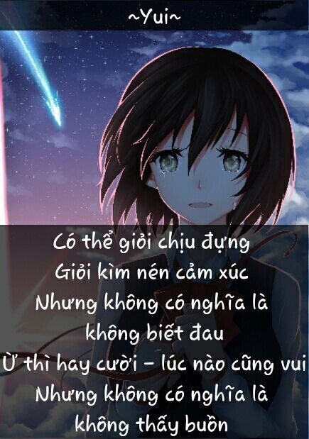 Ảnh quotes anime yên bình