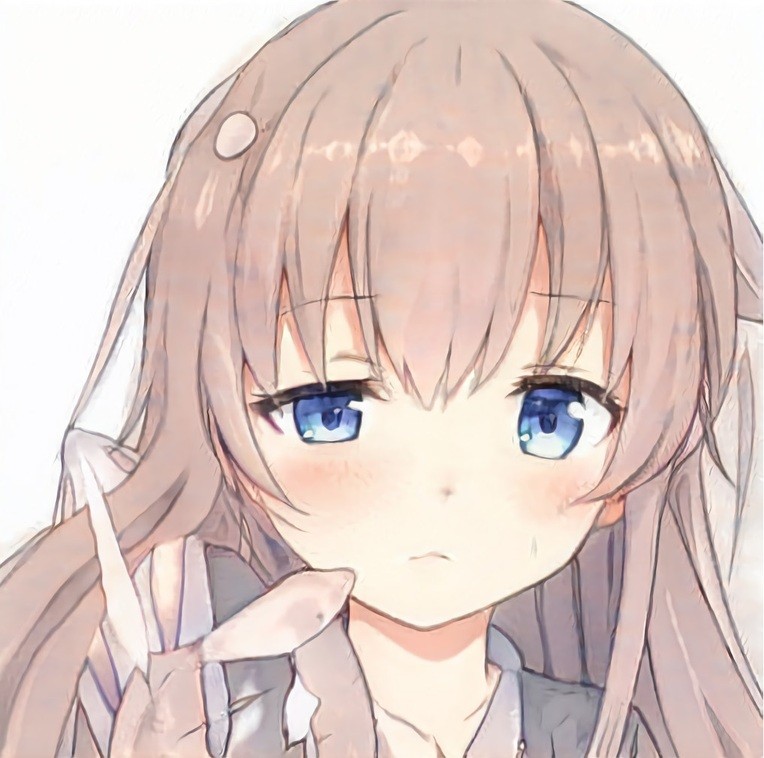 Ảnh vẽ anime chàng trai đeo kính với ánh nhìn lạnh lùng