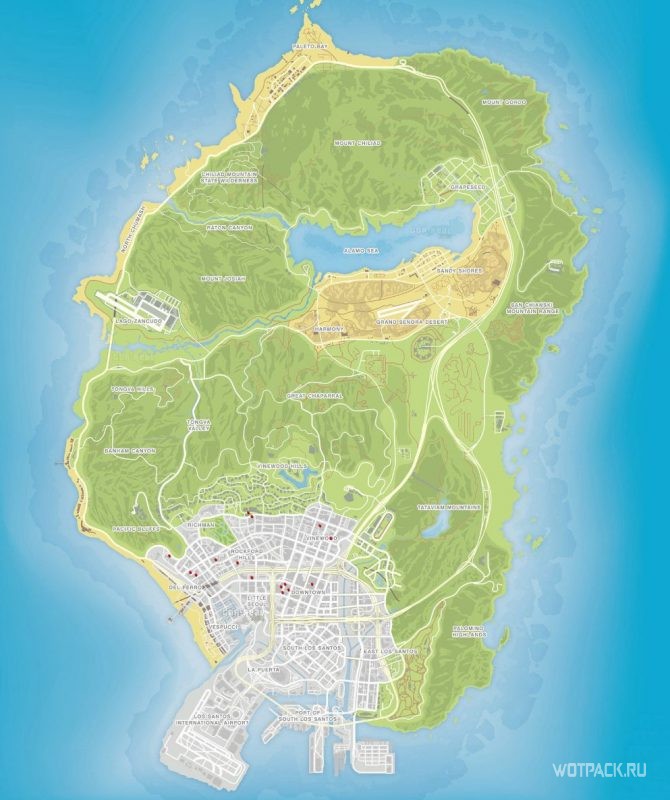 Bản đồ bay trên dao