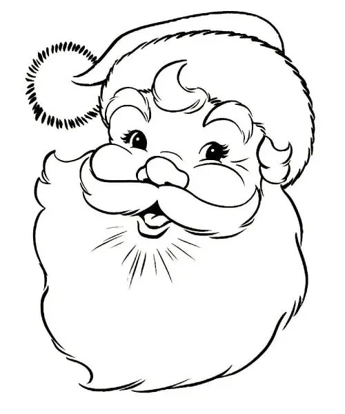 Bé thỏa sức sáng tạo với tranh tô màu ông già Noel