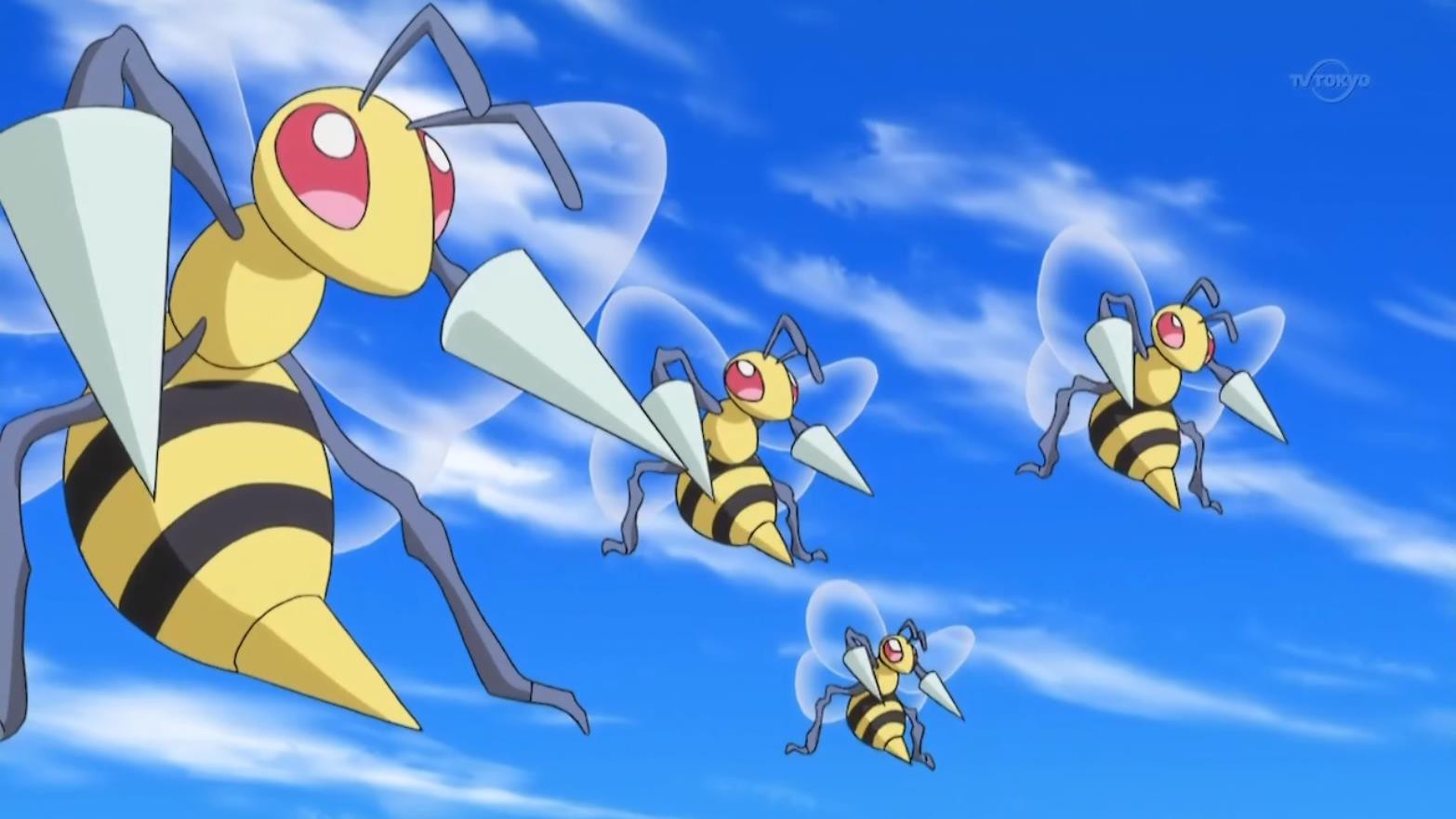Beedrill dũng mãnh và tấn công hiệu quả