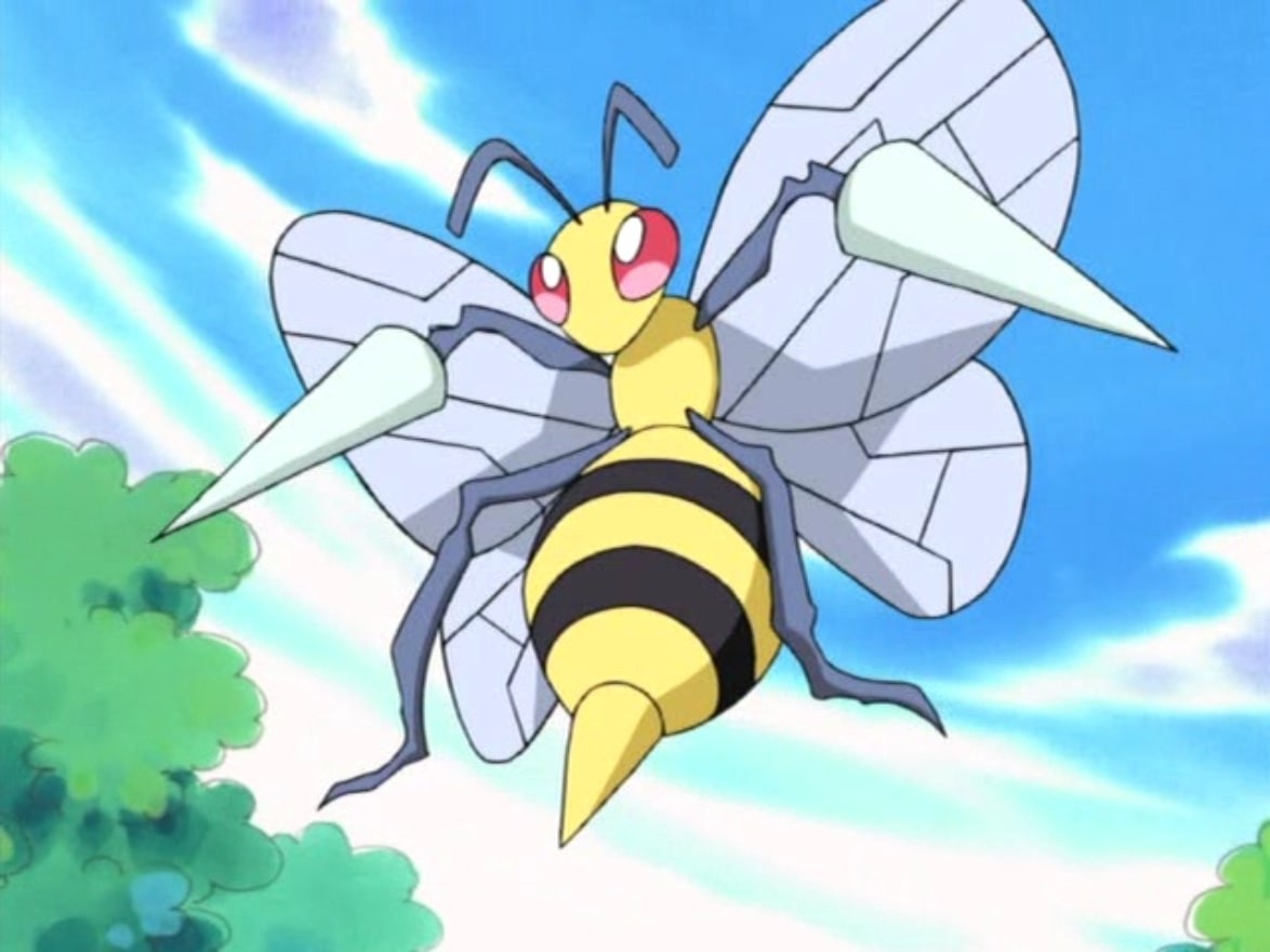 Beedrill tập trung và quyết đoán