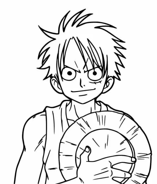Bộ sưu tập tranh tô màu Luffy đẹp, dễ dàng tải ngay!