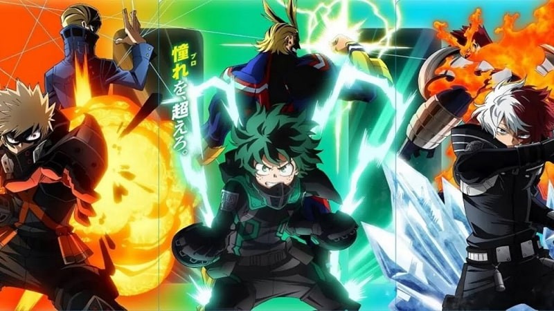 Các nhân vật anime lao vào trận chiến với tốc độ chóng mặt, sức mạnh toát ra từ từng cú đấm