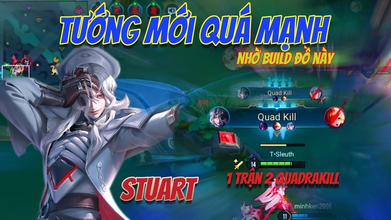 Cách lên trang bị cho vị tướng Stuart chuẩn meta