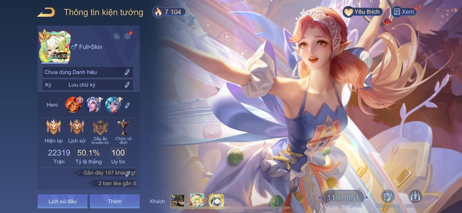 Cách nhận danh hiệu trong Liên Quân Mobile