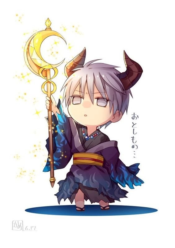 Chibi nhảy múa giữa những ngôi sao