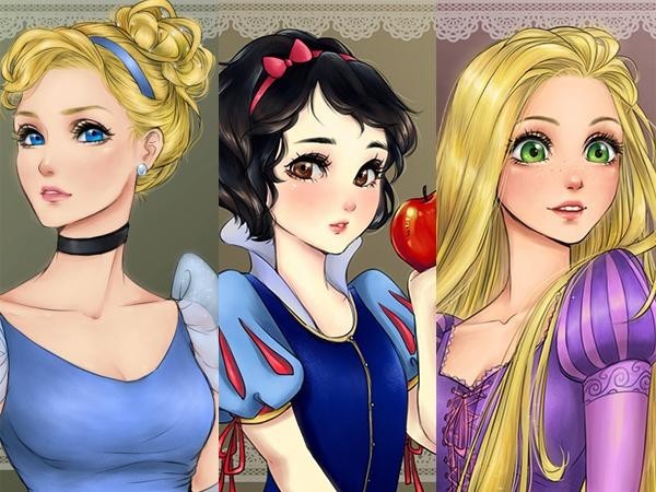 Công chúa anime huyền bí và thần thoại