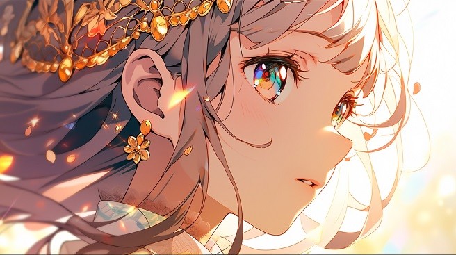 Công chúa anime huyền bí và thanh thoát