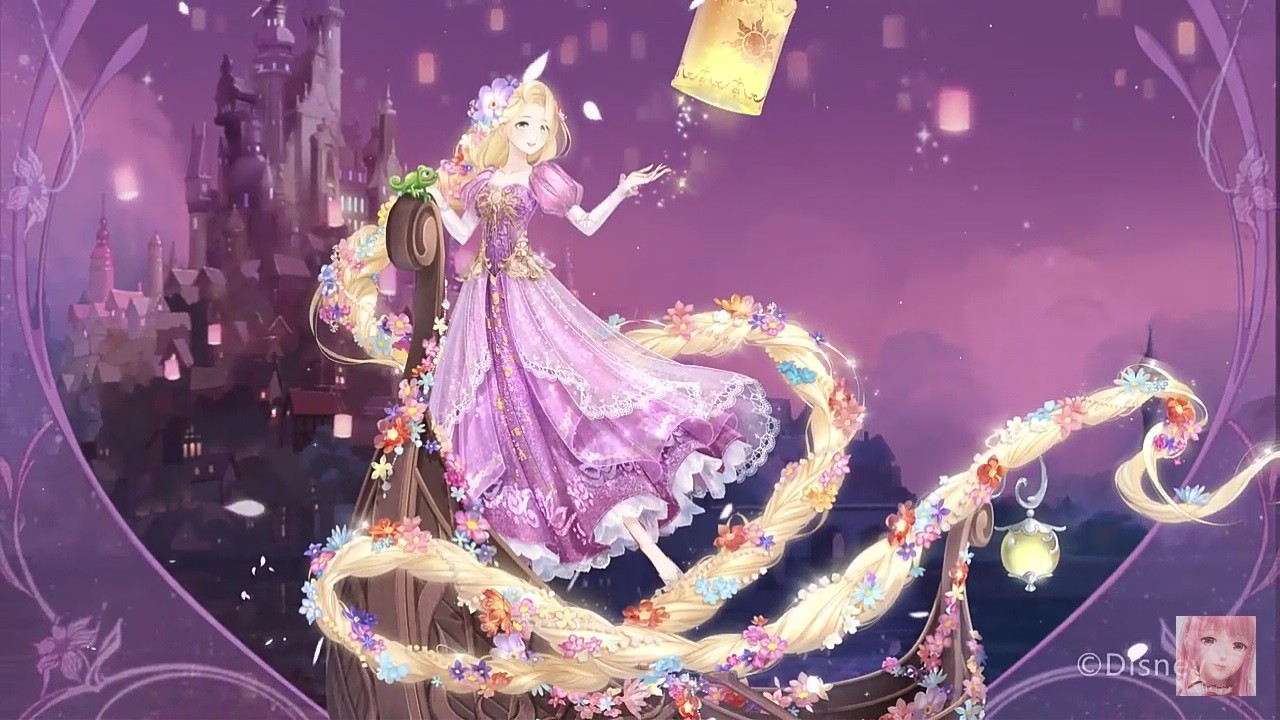 Công chúa anime như nữ thần ánh sáng