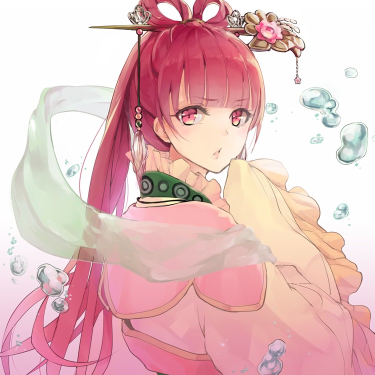 Công chúa anime trong sáng và ngây thơ