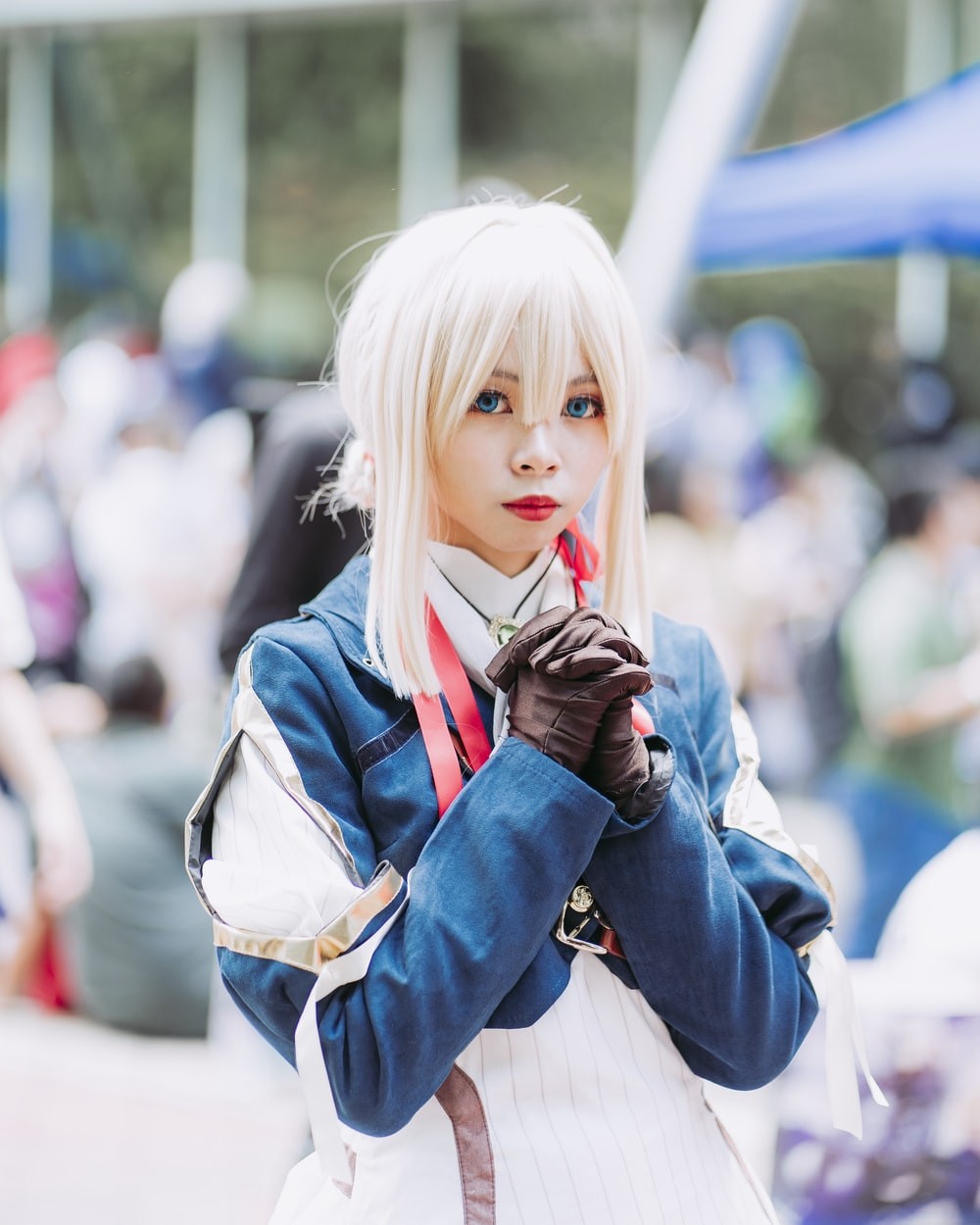 Cosplay với trang phục bắt mắt, thể hiện vẻ đẹp mạnh mẽ của nhân vật