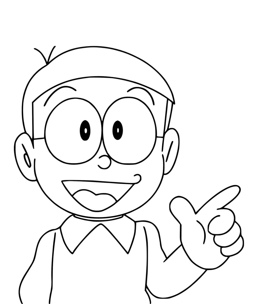 Cùng bé tô màu Nobita, khám phá những câu chuyện hấp dẫn qua từng nét vẽ!