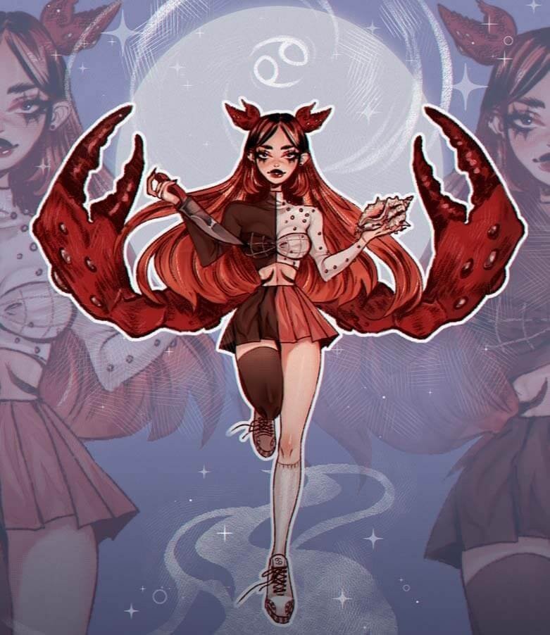 Cung Cự Giải anime dịu dàng và tình cảm sâu lắng