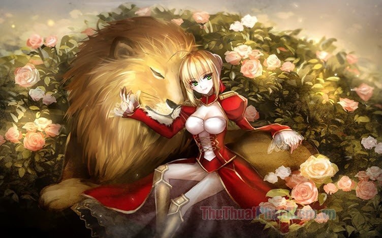 Cung Sư Tử anime thể hiện sự kiêu hãnh và mạnh mẽ trong từng chi tiết