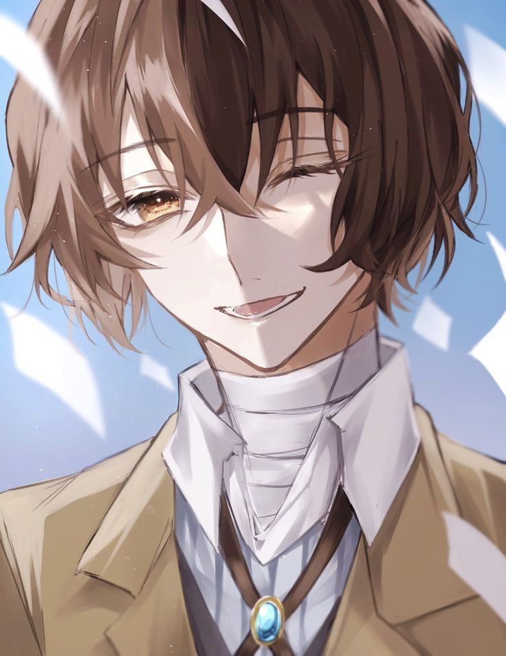 Dazai với ánh mắt sắc bén