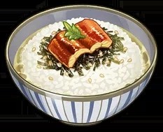 Delicious unagi chazuke