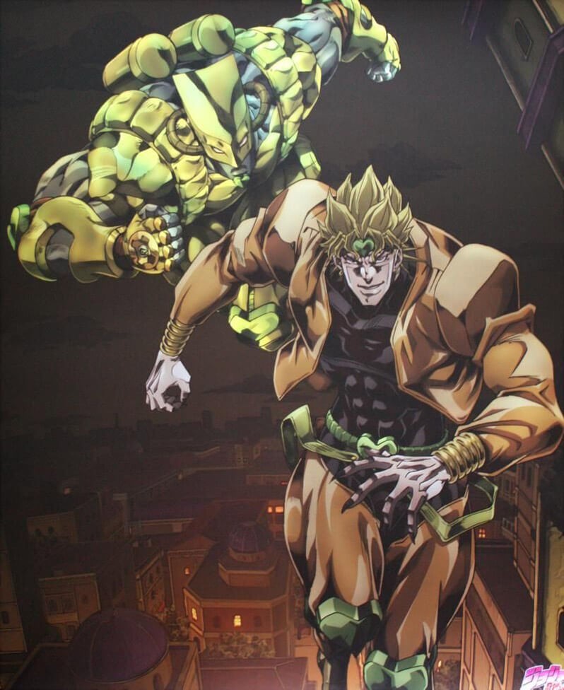 Dio Brando với vẻ quyền uy và sức mạnh