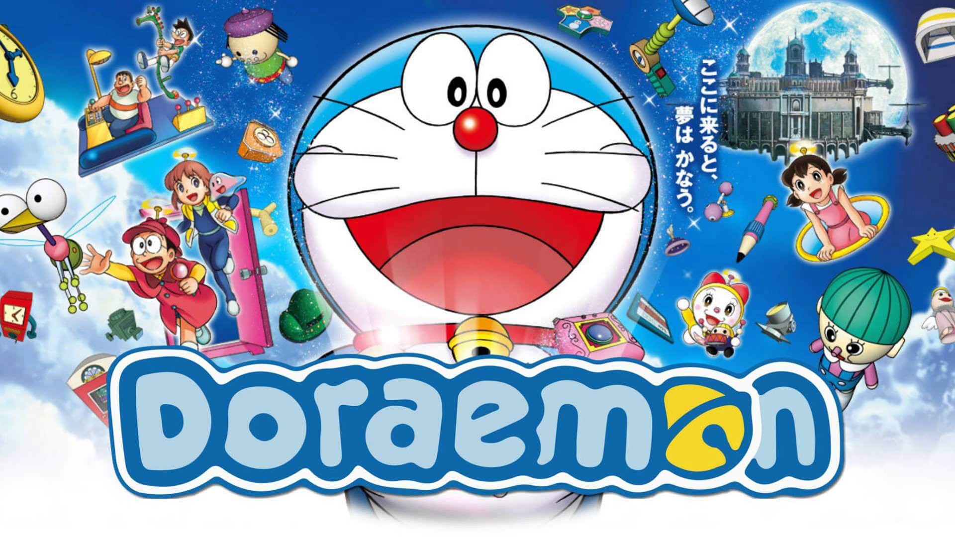 Doraemon cute và cảm xúc dễ thương