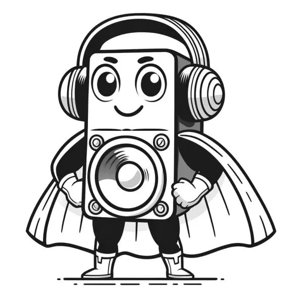 Đưa hình ảnh Speakerman vào cuộc sống với bộ tranh tô màu đầy cảm hứng!