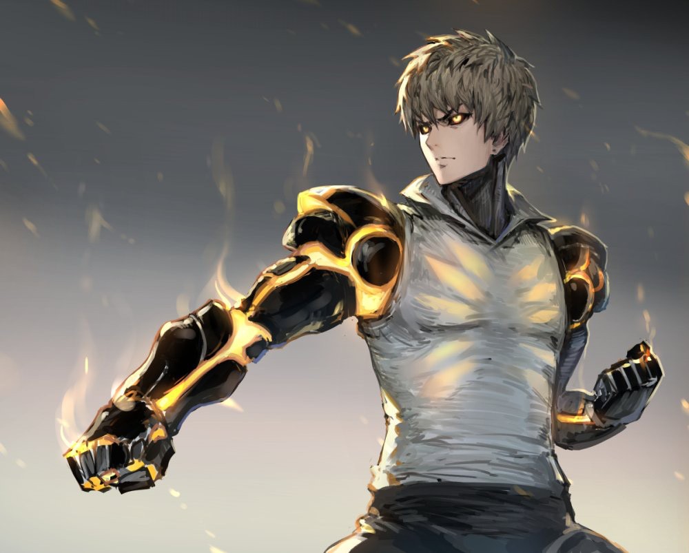Genos cương nghị và kiên cường
