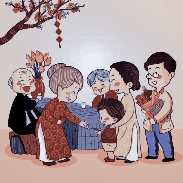 Gia đình anime hạnh phúc với tình yêu và sự đồng hành