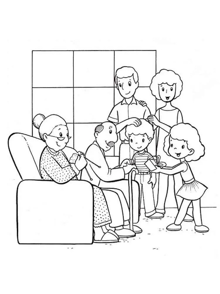 Gia đình vui vẻ cùng con tô màu Anya chibi – khoảnh khắc tuyệt vời