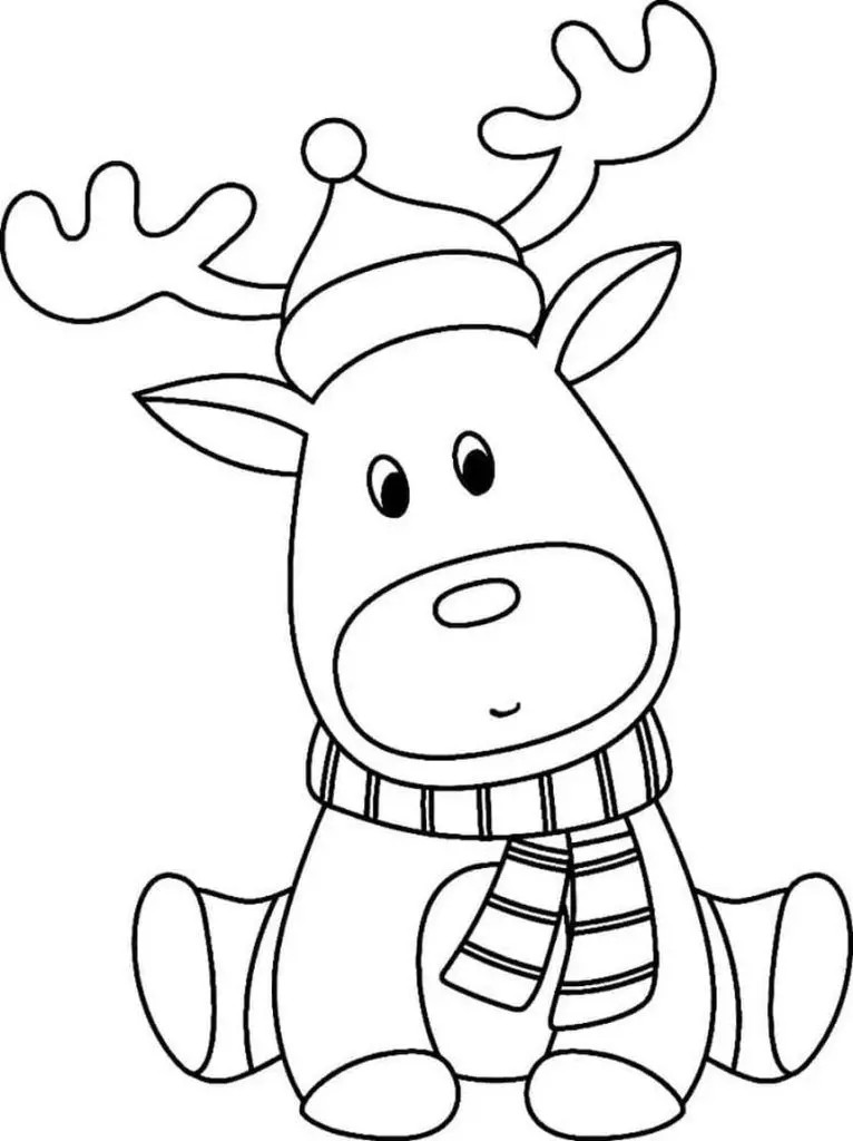 Hành trình sáng tạo với tranh tô màu chủ đề Noel miễn phí