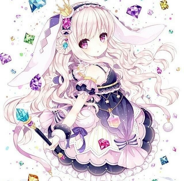 Hình ảnh con thỏ anime đáng yêu
