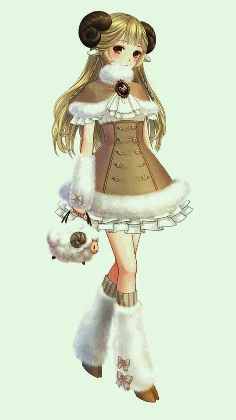 Hình ảnh cung Kim Ngưu anime kiên định