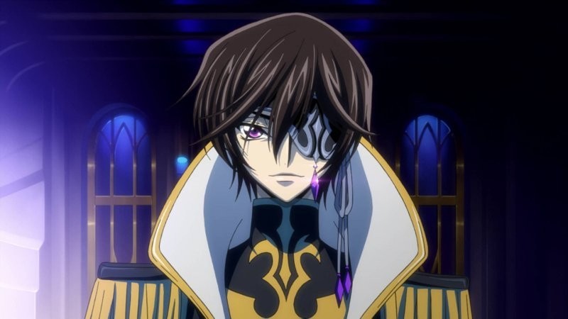 Hình ảnh Lelouch ngầu về cử chỉ