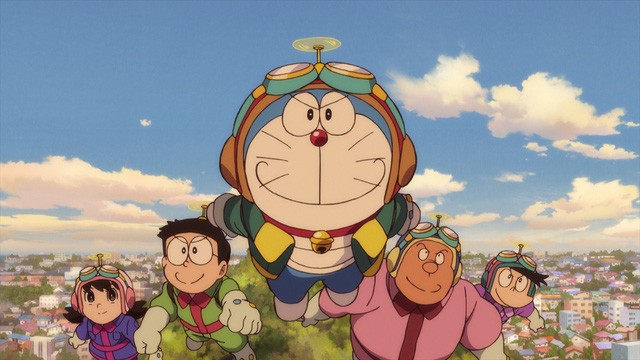 Hình ảnh Nobita đầy sức sống