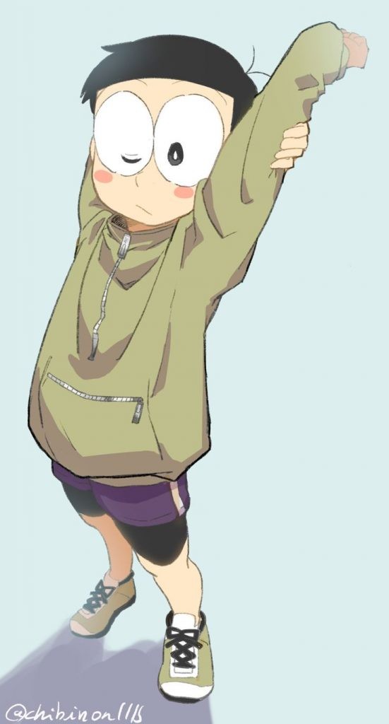 Hình ảnh Nobita phong cách cá tính
