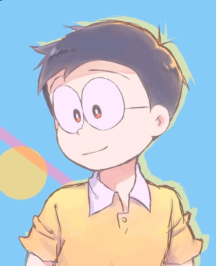 Hình ảnh Nobita trong khung cảnh vui tươi
