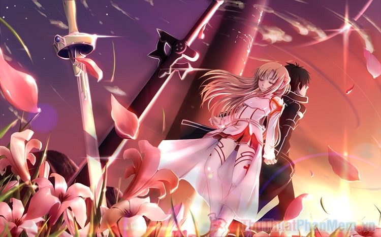Hình nền ảnh Kirito ngầu, lãng mạn và đầy sức hút