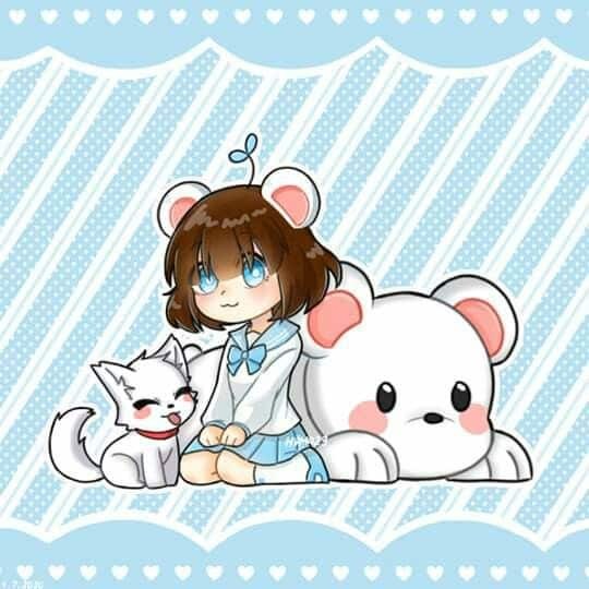Hình Simmy anime với nét đẹp xinh xắn và gương mặt rạng rỡ